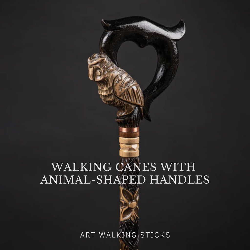 Dragon Cane Wooden Walking Stick Ergonomic Palm Grip Handle, Wood Carved  Fantasy Walking Cane for Men Women, Comfortable Best Gift Idea 