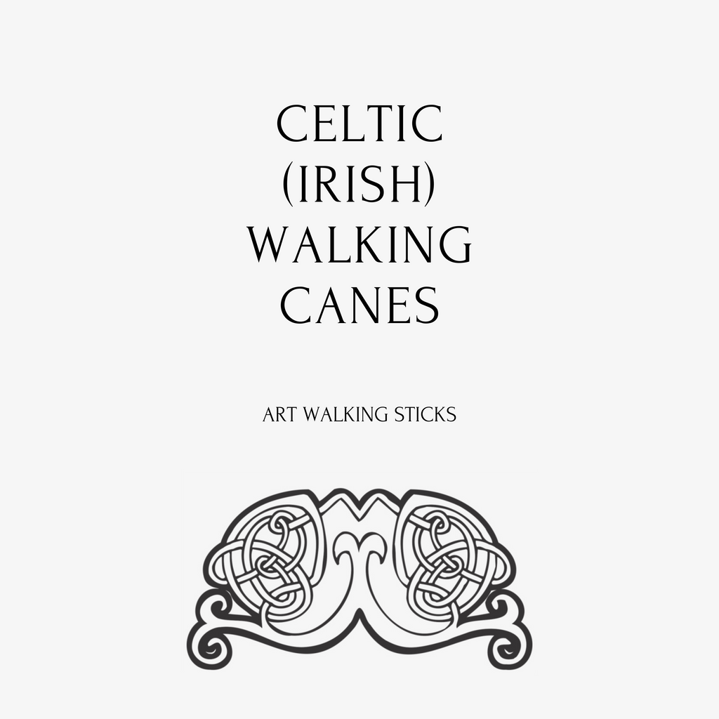 Celtic Skull Walking Cane for Men Cool Canes