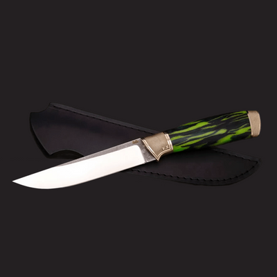 High-carbon steel hunting knives