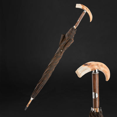 Wild Elegance: Warthog Tusk Umbrella