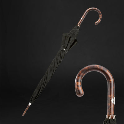 Timeless Sophistication: Black Camo Bespoke Umbrella