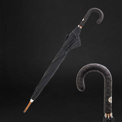 Luxurious Elegance: Designer Umbrella Punto Bianco umbrella