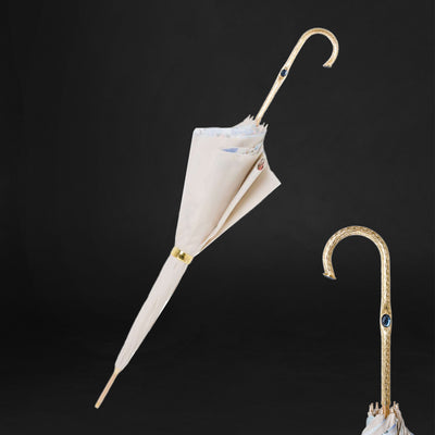 Trendy Handmade Umbrella For Women With A Floral Print