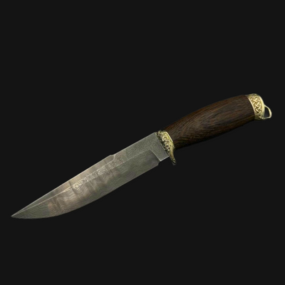 Custom hunting knife handles