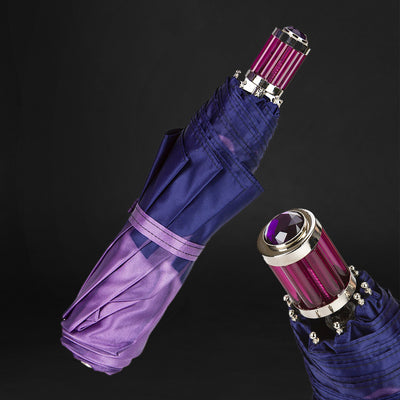 Luxury folding umbrella with designer prints