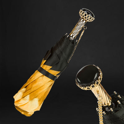 Compact luxury umbrella for fashion-forward women