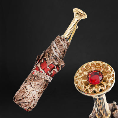 Handcrafted foldable umbrella for ladies