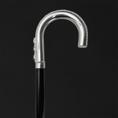 Walking canes with intricate detailing