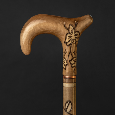 Walking Stick for Women Orchid