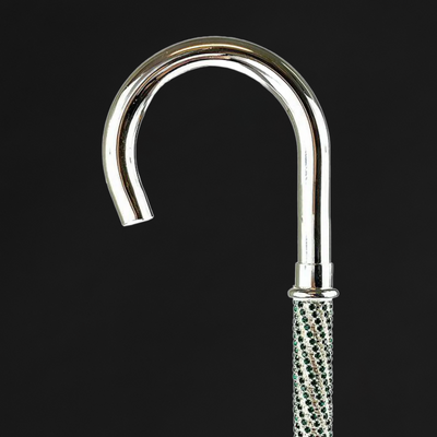 Walking canes with art deco designs