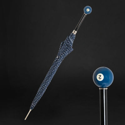 Exclusive Billiard Pool 2-Ball Automatic Opening Umbrella