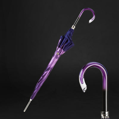 Handcrafted Purple Dahlia Umbrella for Women