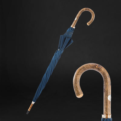 Artisanal Elegance: Handmade Ash Umbrella