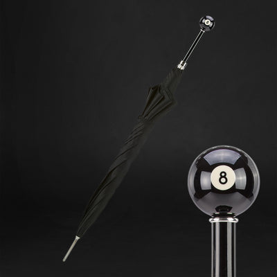 Striking Billiard Pool 8-Ball Umbrella