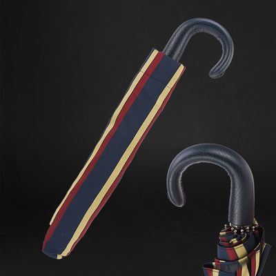Unique striped folding umbrella