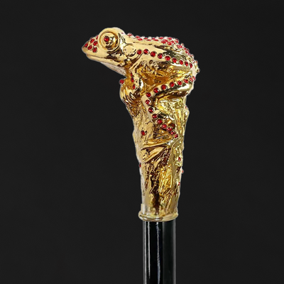 Walking sticks with ornate designs