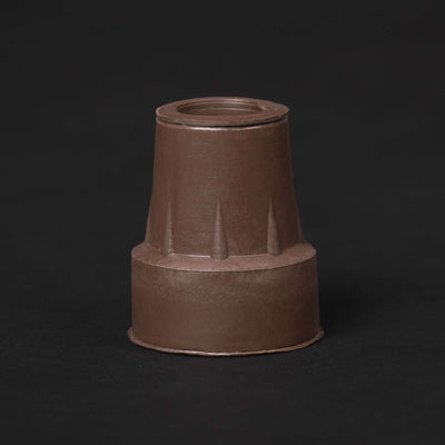 7/8 Inch Rubber Tips for Our Walking Stick - Brown Walking Canes Tips