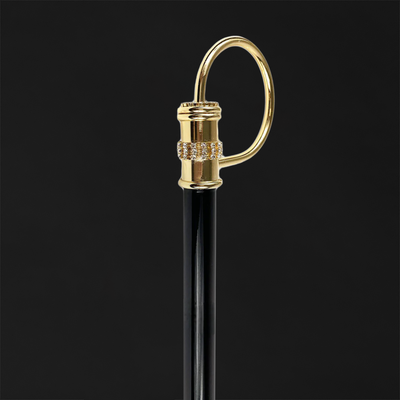 Walking canes with luxury jewelry designs