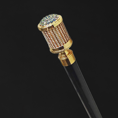 Walking canes with exquisite jewelry designs