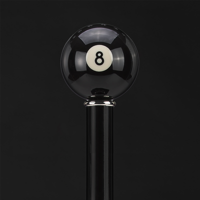 Ball-shaped handle walking cane