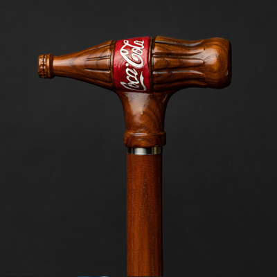 Coca Cola Walking Cane Antique Modern Walking Cane