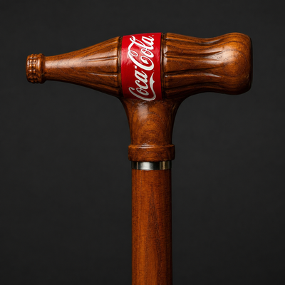 Coca Cola Walking Cane Modern Walking Cane