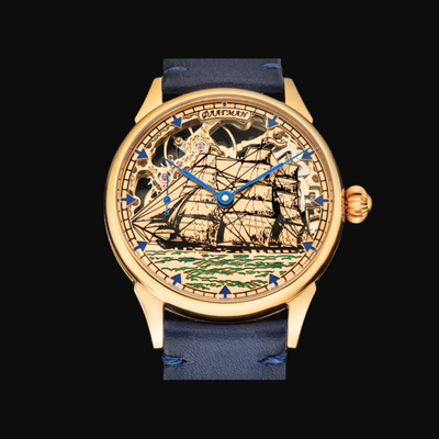 Exclusive Design Luxury Traveler's Skeleton Watch