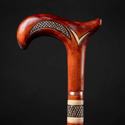 Flower Hand Crafted Cane