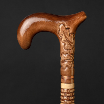 Stylish Walking Cane For Women With Rose Design | ART WALKING STICKS