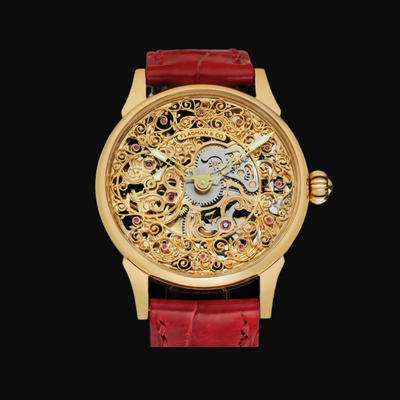 Luxury Skeleton Watch for Men and Women Handmade Designer Watch