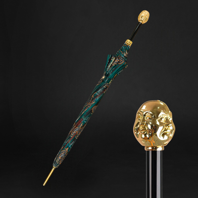 Artistic Luxurious Paisley Umbrella Premium Men’s Accessory