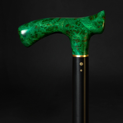 Walking Cane For Fashion and Style - Exotic Burl Wood Walking Cane
