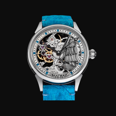 Handmade Skeleton Mechanical Watch – Custom Steampunk Design