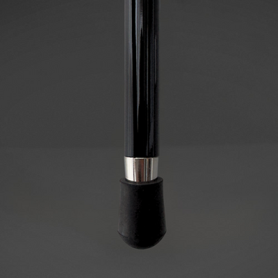 Black Rubber Tips for Walking Sticks