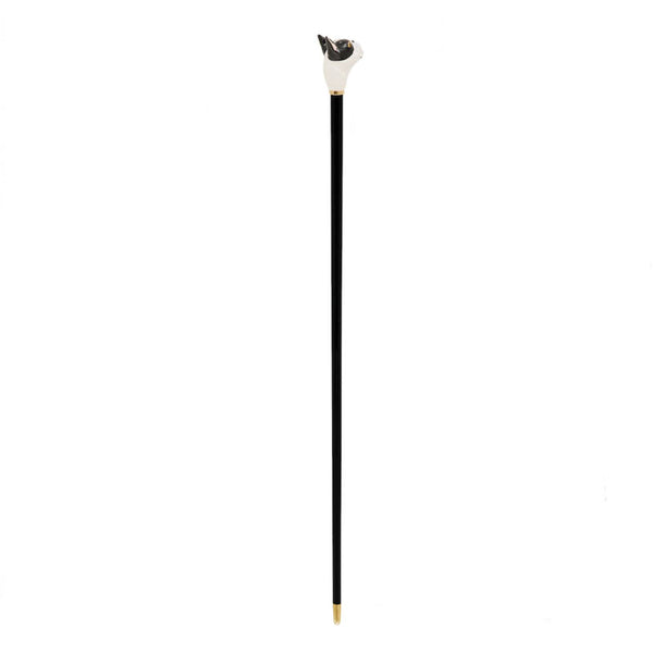 Modern Luxury Handle French Bulldog Walking Cane, Funny Style Cane