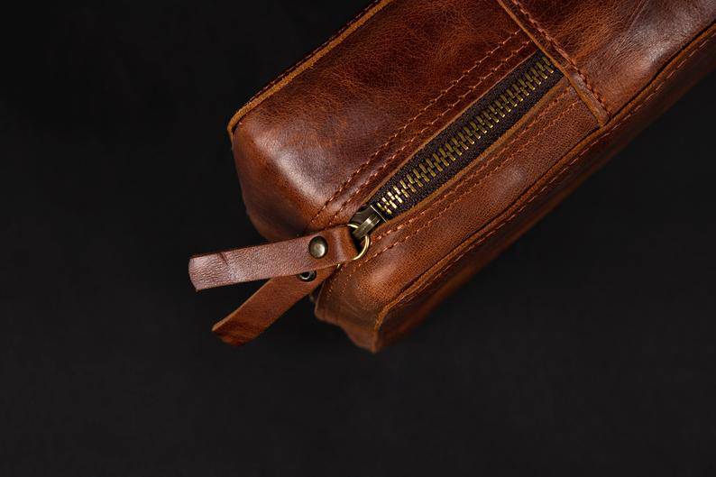 Case For Walking Cane and Stick with Polished Wax and 4 Rubber Tips