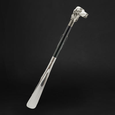 Silver Dog Shoehorn