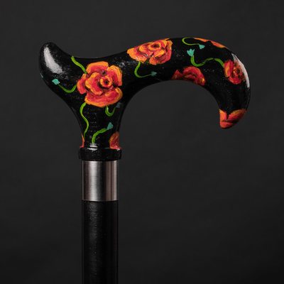 Decorative Walking Canes for Women Paisley Design