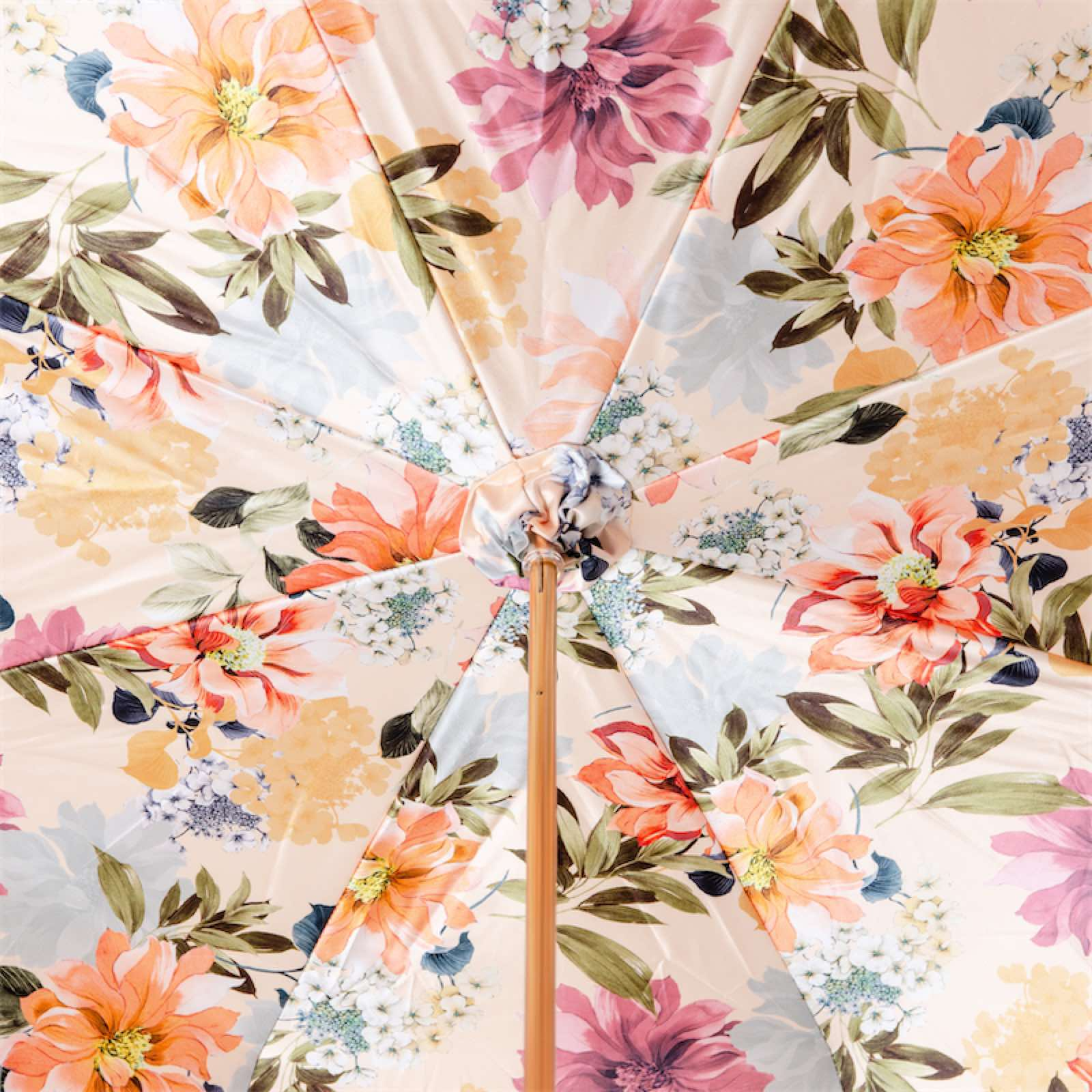 Tulip Printed Umbrella in Pink
