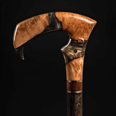 Epoxy Resin Walking Stick, Walking Cane For Gentleman and Ladies