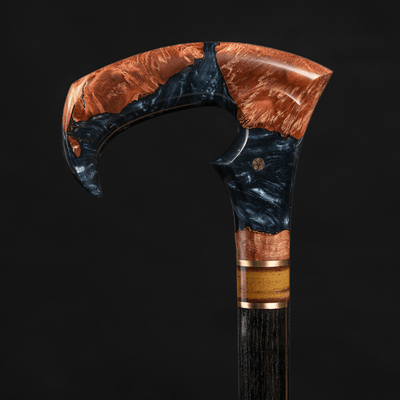 Luxury Walking Cane Indigo Lucite Canes Best Walking Canes