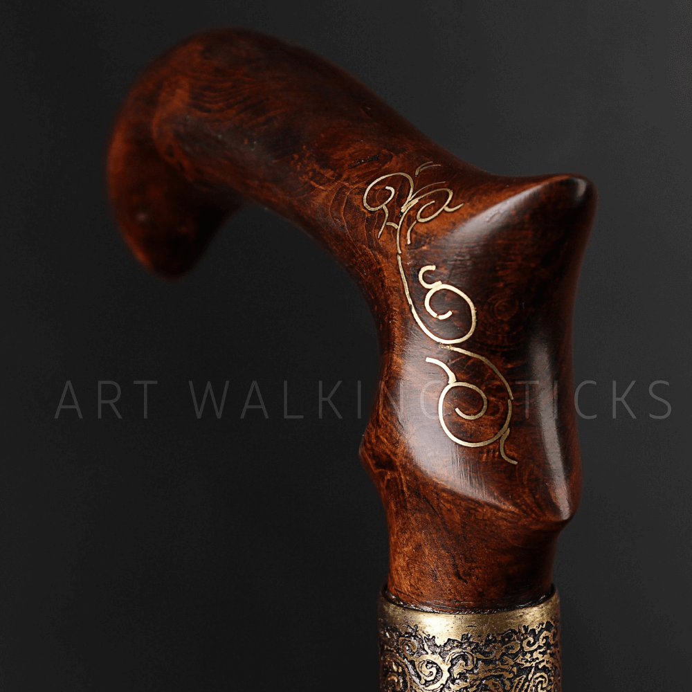 Exclusive Derby Style Walking Cane – Handmade Luxury Stick