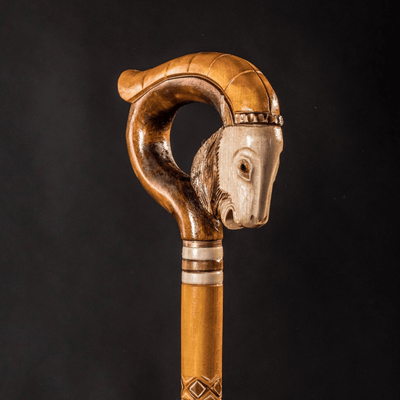 Mountain Ram Walking Stick Animal Walking Canes