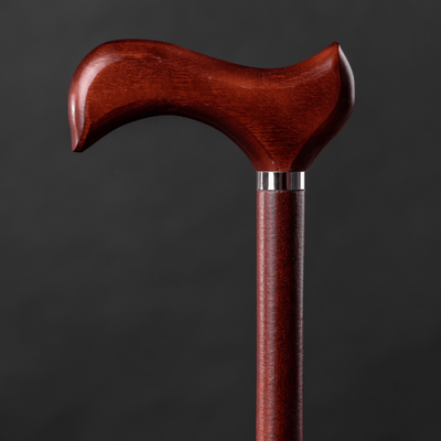 Personalized Walking Cane Hand Carved Derby