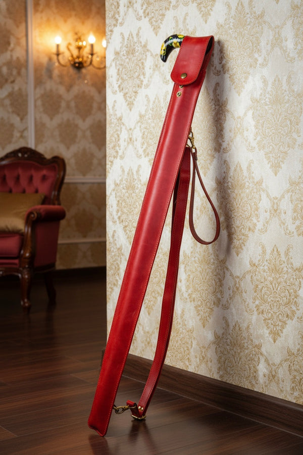 Walking Cane Leather Case - Bag | ART WALKING STICKS