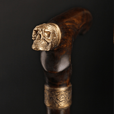 Skull Ergonomic Walking Cane - High Quality