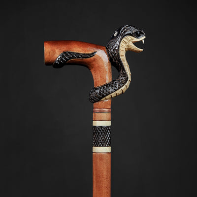 Cobra shark walking cane