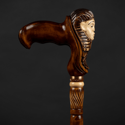 Antique walking stick handles	