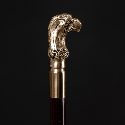 Gold walking cane luxury