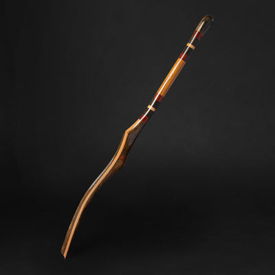 Smooth wooden shoe horn for effortless shoe slipping